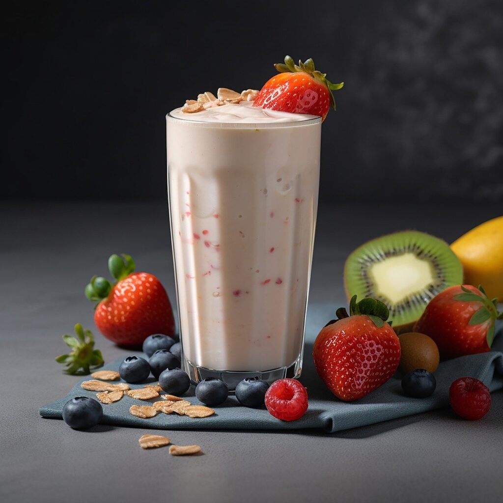 how make to strawberry smoothie